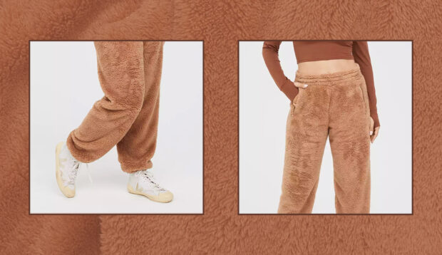 Psst—The Sherpa Joggers I Haven’t Been Able To Take Off Since I Got Them Are...